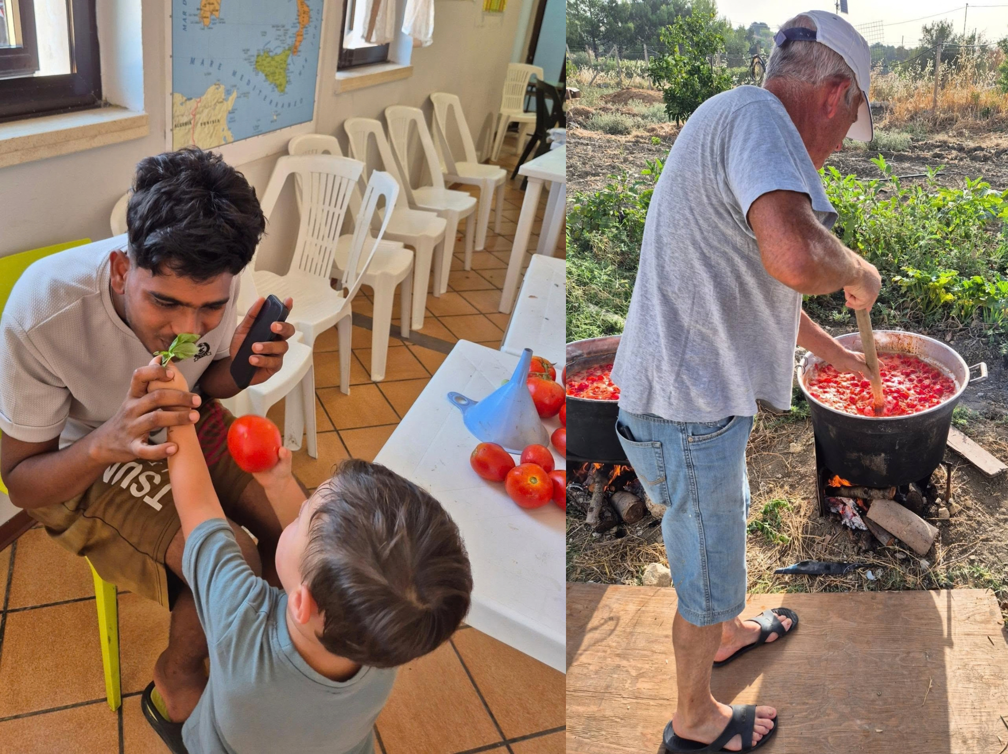 Al momento stai visualizzando Il sapore della solidarietà: la salsa di pomodoro fatta in casa con La Mano di Francesco